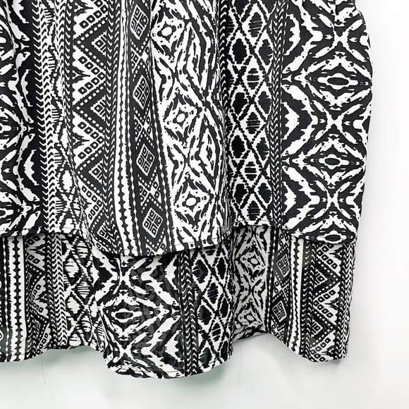 American Eagle Tribal Print Layered Top (L) - Picture 7 of 11